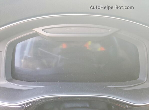 WA1AXBF73ND016851 2022 AUDI Q7 White Widok zestawu wskaźników