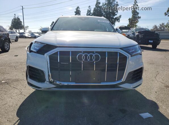 WA1AXBF73ND016851 2022 AUDI Q7 White Widok z przodu