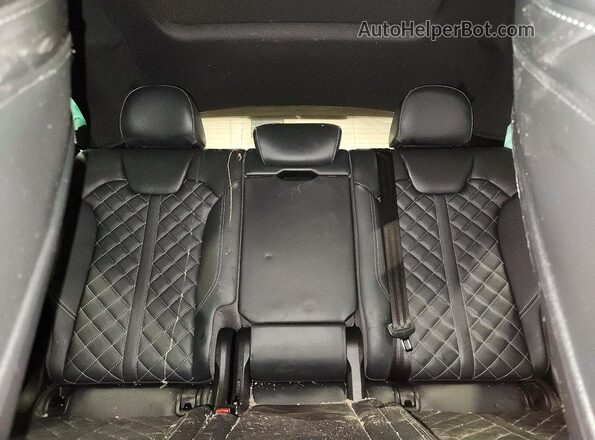 WA1B4AFY3P2189672 2023 AUDI SQ5 Gray უკანა სავარძლების ხედი
