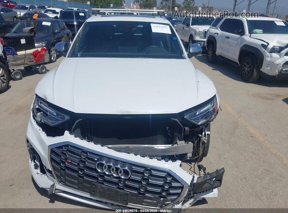 WA1B4AFY5M2045584 2021 AUDI SQ5 White ხელსაწყოთა პანელის ხედი