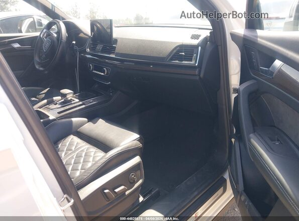 WA1B4AFY5M2045584 2021 AUDI SQ5 White წინა სალონის ხედი
