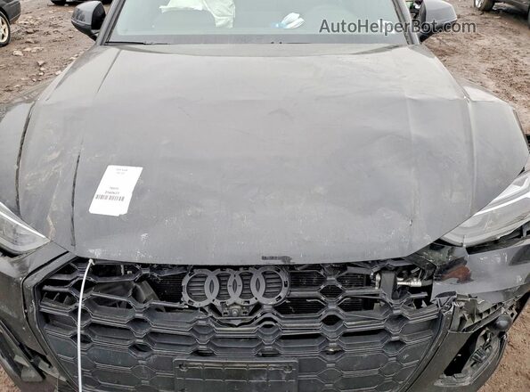 WA1B4AFY5P2149965 2023 AUDI SQ5 Black Engine compartment view
