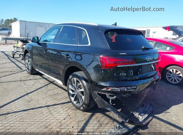 WA1BAAFY1M2015264 2021 AUDI Q5 Black Հետևի ձախ