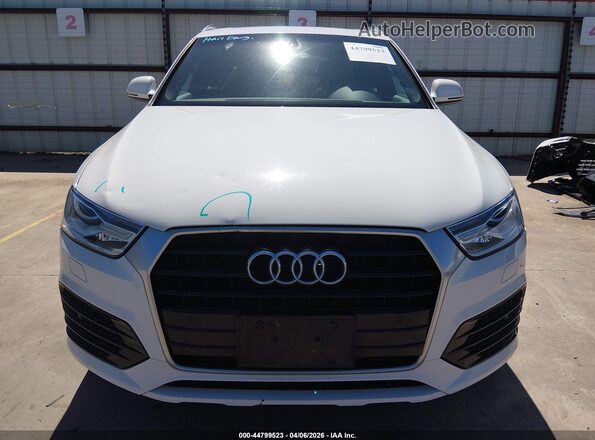 WA1BCCFS3JR001399 2018 AUDI Q3 White Սարքավորումների վահանակի տեսք