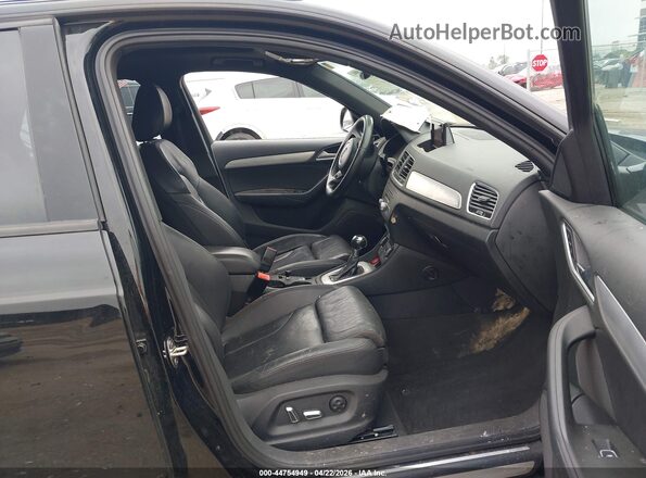 WA1BCCFS4JR017935 2018 AUDI Q3 Black Front interior view