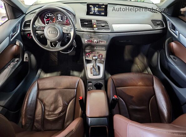WA1BCCFS7HR010889 2017 AUDI Q3 White წინა პანელის ხედი