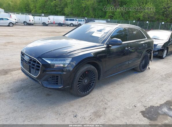 WA1BVAF13KD031832 2019 AUDI Q8 Black Front left