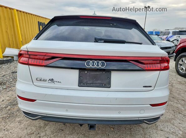 WA1BVAF15LD009252 2020 AUDI Q8 White 