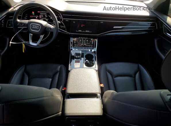 WA1BVAF15MD016994 2021 AUDI Q8 Charcoal Dashboard view