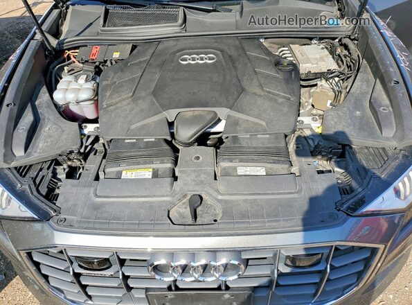 WA1BVAF15MD016994 2021 AUDI Q8 Charcoal Rear interior view