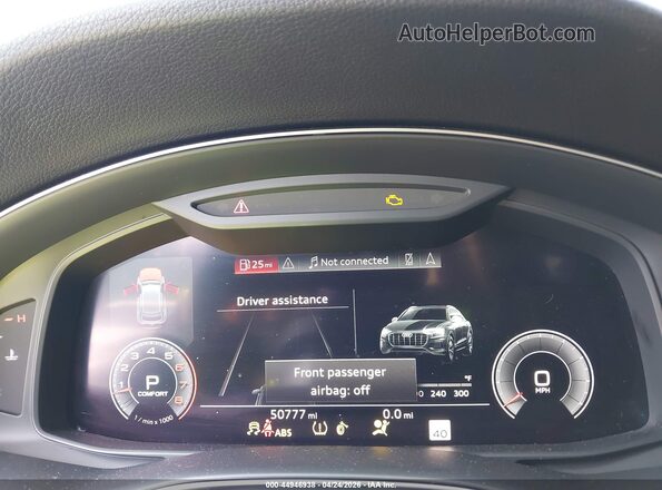 WA1BVAF16KD039634 2019 AUDI Q8 Gray Հետևի նստատեղերի տեսք