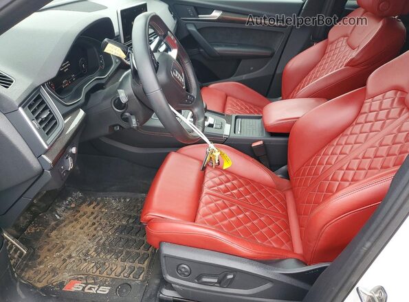 WA1C4AFY0K2004376 2019 AUDI SQ5 White Vista interior delantera
