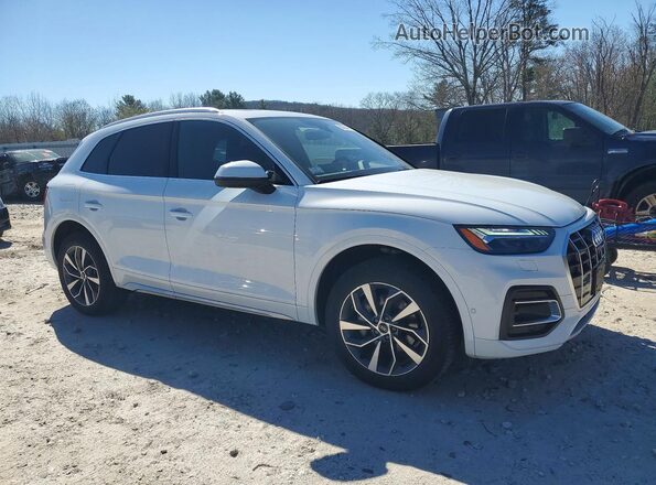 WA1CAAFY2M2007291 2021 AUDI Q5 White Передня права чверть