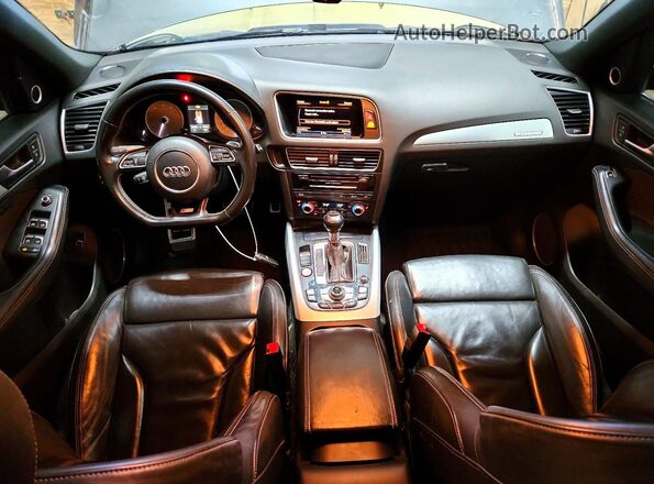 WA1CCAFP1HA006520 2017 AUDI SQ5 Угольный Вид панели приборов