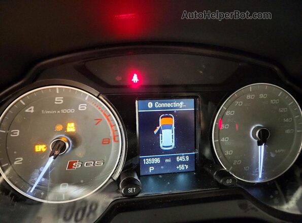 WA1CCAFP6GA037955 2016 AUDI SQ5 Black Սարքավորումների վահանակի տեսք