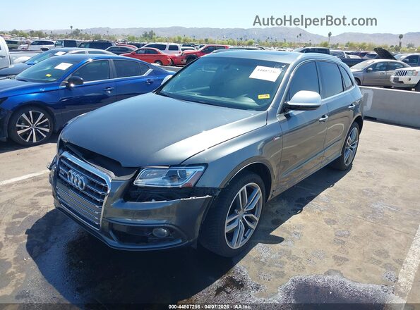 WA1CCAFP8GA102353 2016 AUDI SQ5 Gray წინა მარცხენა ხედი სამი მეოთხედიდან