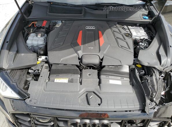 WA1CWBF19PD045927 2023 AUDI SQ8 Black ძრავის განყოფილების ხედი