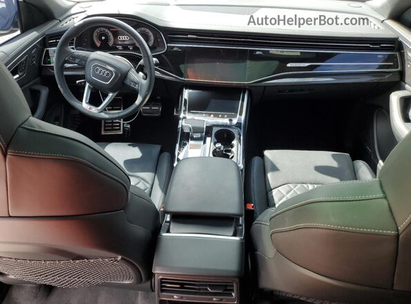 WA1CWBF19PD045927 2023 AUDI SQ8 Black წინა პანელის ხედი