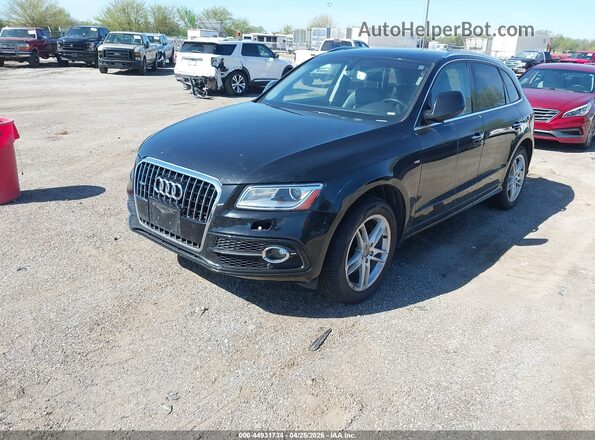 WA1D7AFP6GA139913 2016 AUDI Q5 Black წინა მარცხენა ხედი სამი მეოთხედიდან