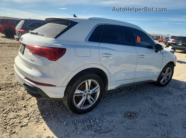 WA1DECF30L1123747 2020 AUDI Q3 White Задня права чверть