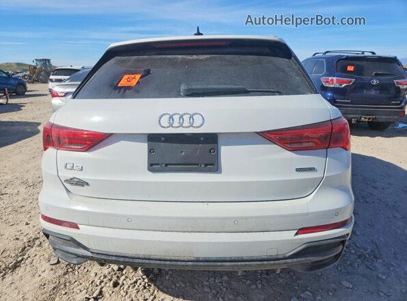 WA1DECF30L1123747 2020 AUDI Q3 White Вид ззаду