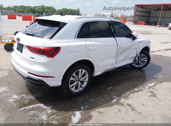 WA1DECF30R1171144 2024 AUDI Q3 Белый Задняя правая четверть