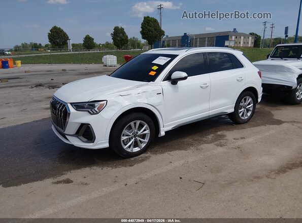 WA1DECF30R1171144 2024 AUDI Q3 Белый Передняя левая четверть