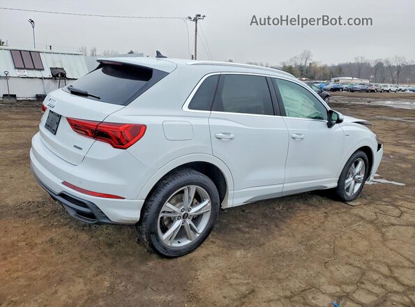 WA1DECF32R1062894 2024 AUDI Q3 White Задня права чверть
