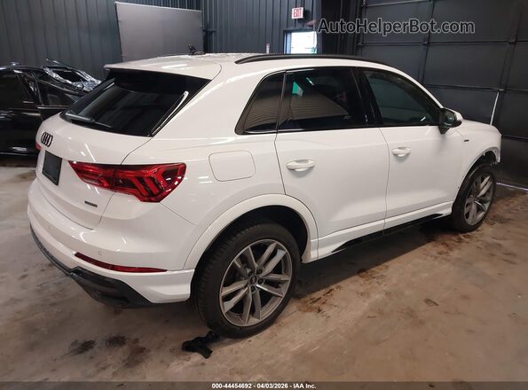 WA1DECF32S1027407 2025 AUDI Q3 White უკანა მარჯვენა