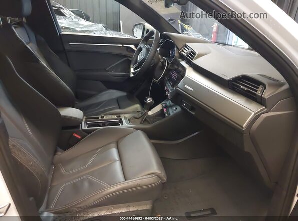 WA1DECF32S1027407 2025 AUDI Q3 White წინა სალონის ხედი