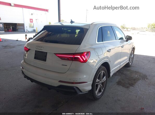 WA1DECF34L1020668 2020 AUDI Q3 White Trasero derecho