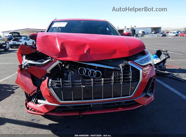 WA1DECF35R1102644 2024 AUDI Q3 Red Вид задньої частини салону