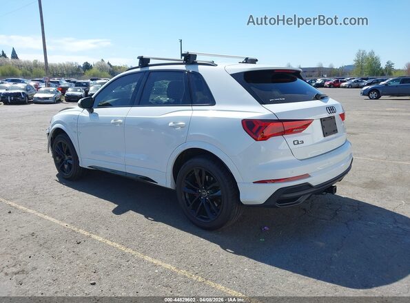 WA1DECF36P1112077 2023 AUDI Q3 White Задня ліва чверть