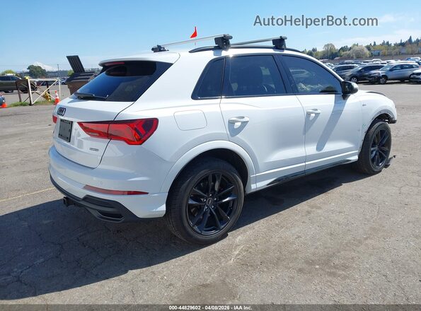 WA1DECF36P1112077 2023 AUDI Q3 White Задня права чверть