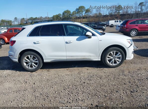 WA1DECF37P1133441 2023 AUDI Q3 White Rear interior view