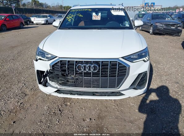 WA1DECF37P1133441 2023 AUDI Q3 White Instrument cluster view