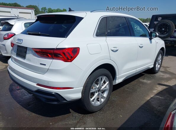 WA1DECF38M1022392 2021 AUDI Q3 White Trasero derecho