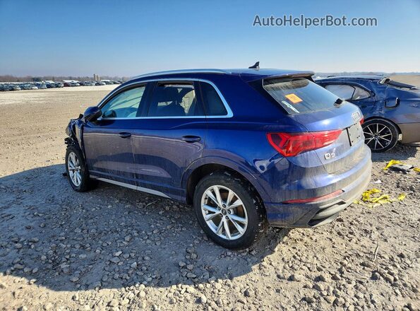 WA1DECF3XM1013127 2021 AUDI Q3 Blue Tył lewy