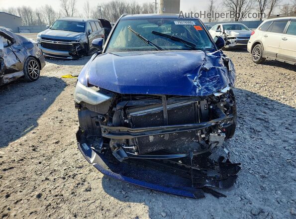 WA1DECF3XM1013127 2021 AUDI Q3 Blue Widok z przodu