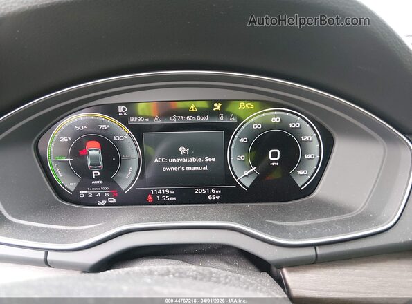 WA1E2AFY2R2023052 2024 AUDI Q5 Gray უკანა სავარძლების ხედი