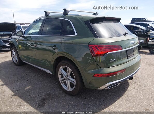 WA1E2AFY5M2132954 2021 AUDI Q5 Green Задня ліва чверть