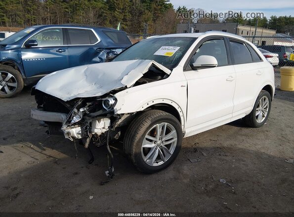 WA1ECCFS3JR026543 2018 AUDI Q3 Белый Передняя левая четверть