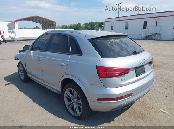 WA1ECCFS6JR014581 2018 AUDI Q3 Silver Rear left