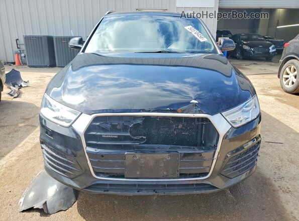 WA1ECCFS7JR021684 2018 AUDI Q3 Black Вид спереду