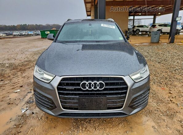 WA1ECCFSXJR003096 2018 AUDI Q3 Gray Widok z przodu