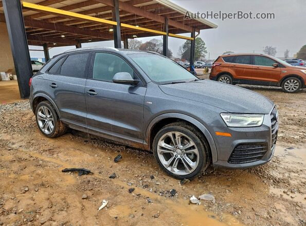 WA1ECCFSXJR003096 2018 AUDI Q3 Gray Przód prawy
