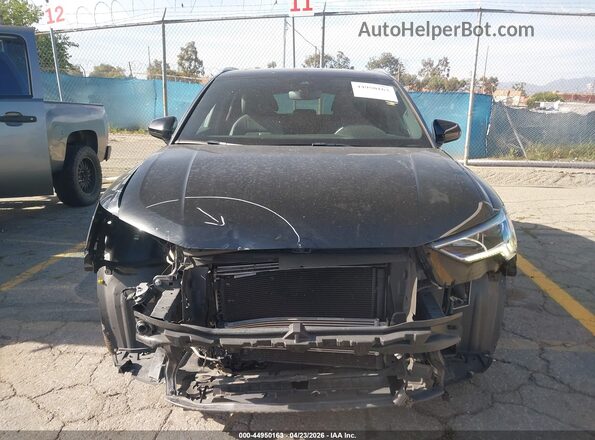 WA1EECF30L1060184 2020 AUDI Q3 Black Widok wnętrza z tyłu