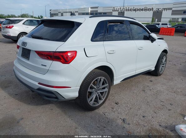 WA1EECF30R1167065 2024 AUDI Q3 White Задня права чверть