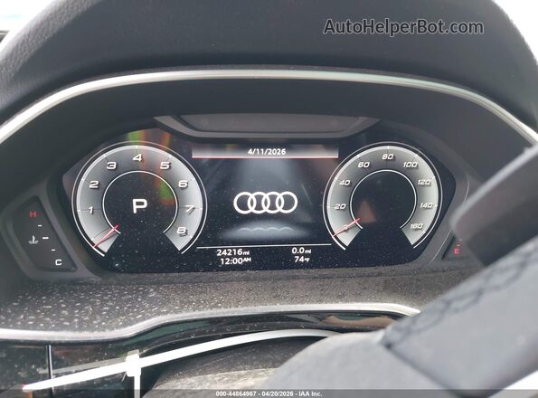 WA1EECF30R1167065 2024 AUDI Q3 White Вид задніх сидінь