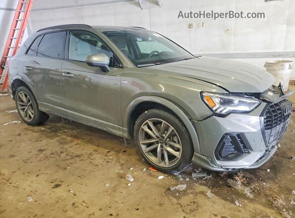 WA1EECF32N1141013 2022 AUDI Q3 Gray Передня права чверть